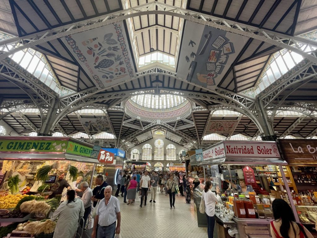 Central Market of Valencia spain